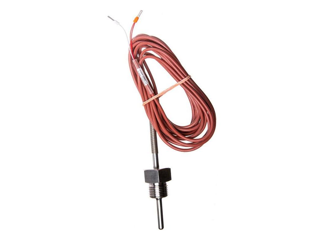 Screw-in temperature probe with cable (ET211)