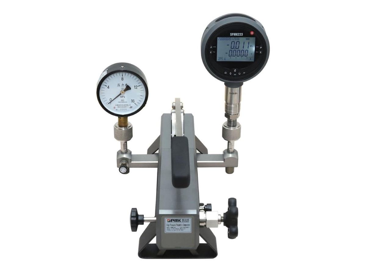 SPMK214E Pneumatic Pressure Pump 160bar ((-0.95-160)bar Air Media 6.5kg)